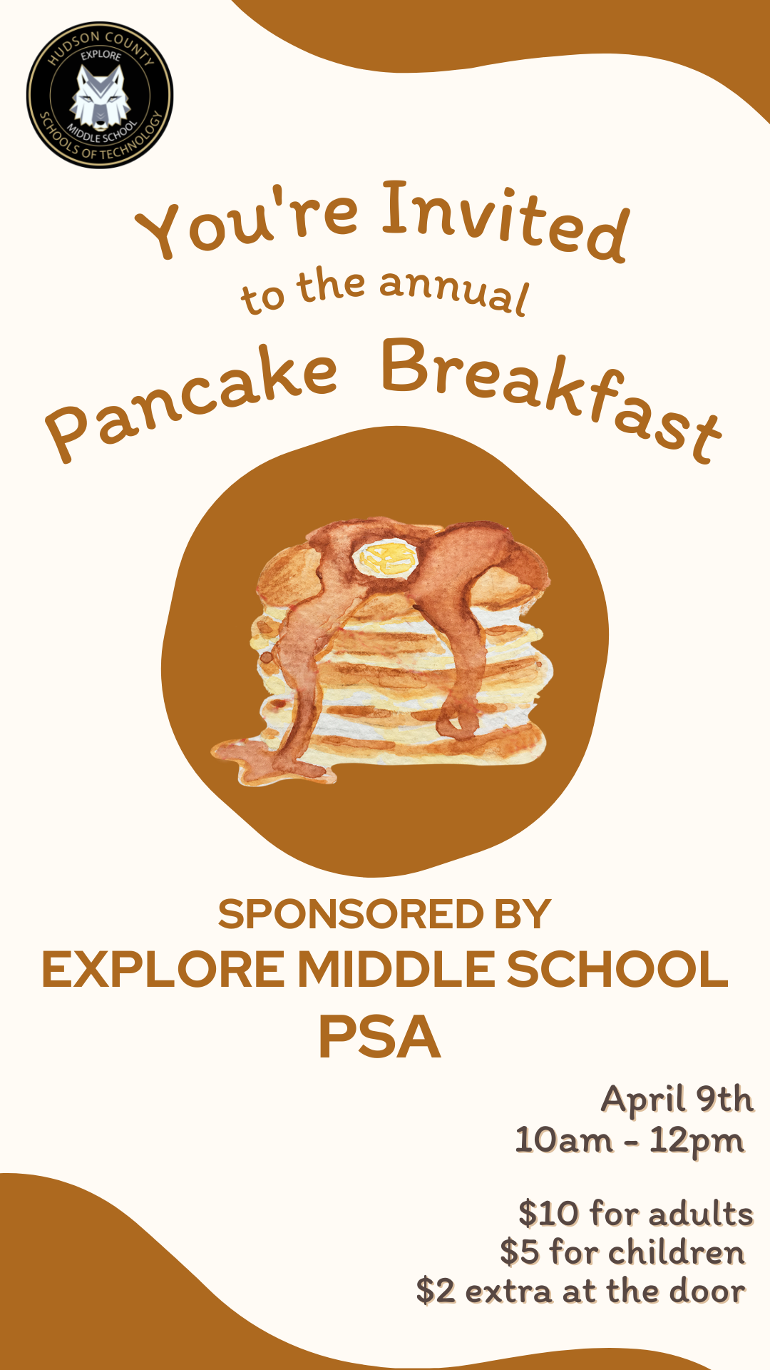 Pancake Breakfast Flyer 2022
