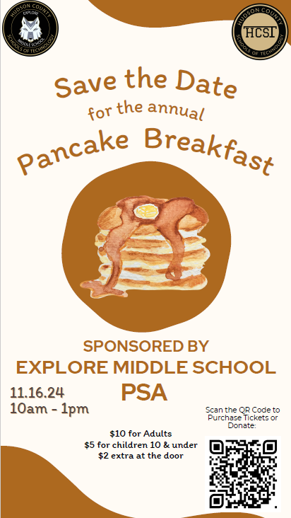 Explore Middle School’s Annual Pancake Breakfast